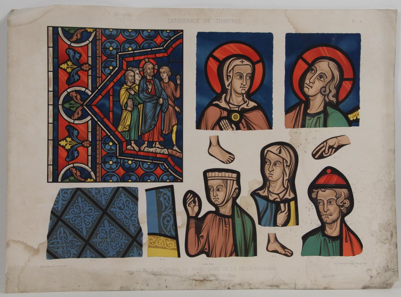 Cathédrale de Chartres, notre dame de la belle verrière_0