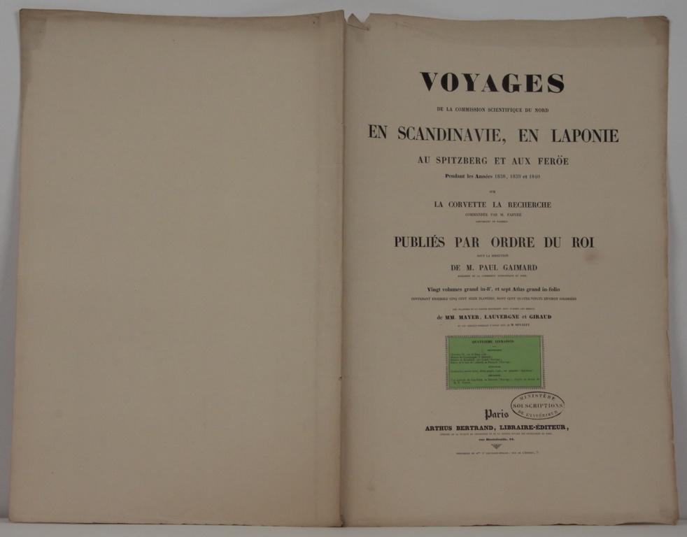 Voyages de la commission scientifique du nord en Scandinavie, en Laponie, au Spitzberg et aux Feröe, tome 4_0