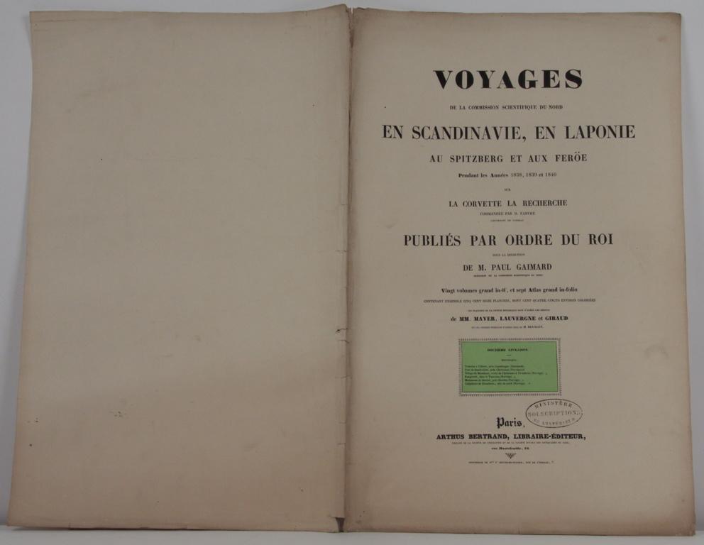Voyages de la commission scientifique du nord en Scandinavie, en Laponie, au Spitzberg et aux Feröe, tome 12_0