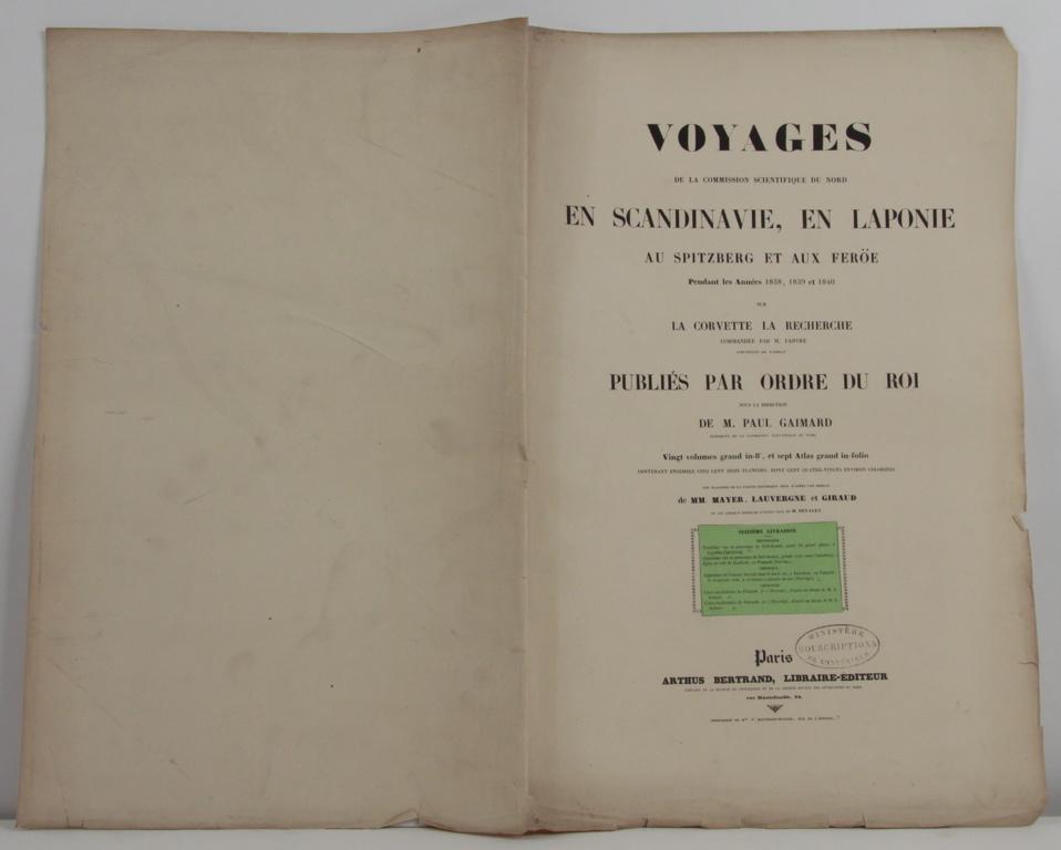Voyages de la commission scientifique du nord en Scandinavie, en Laponie, au Spitzberg et aux Feröe, tome 16_0