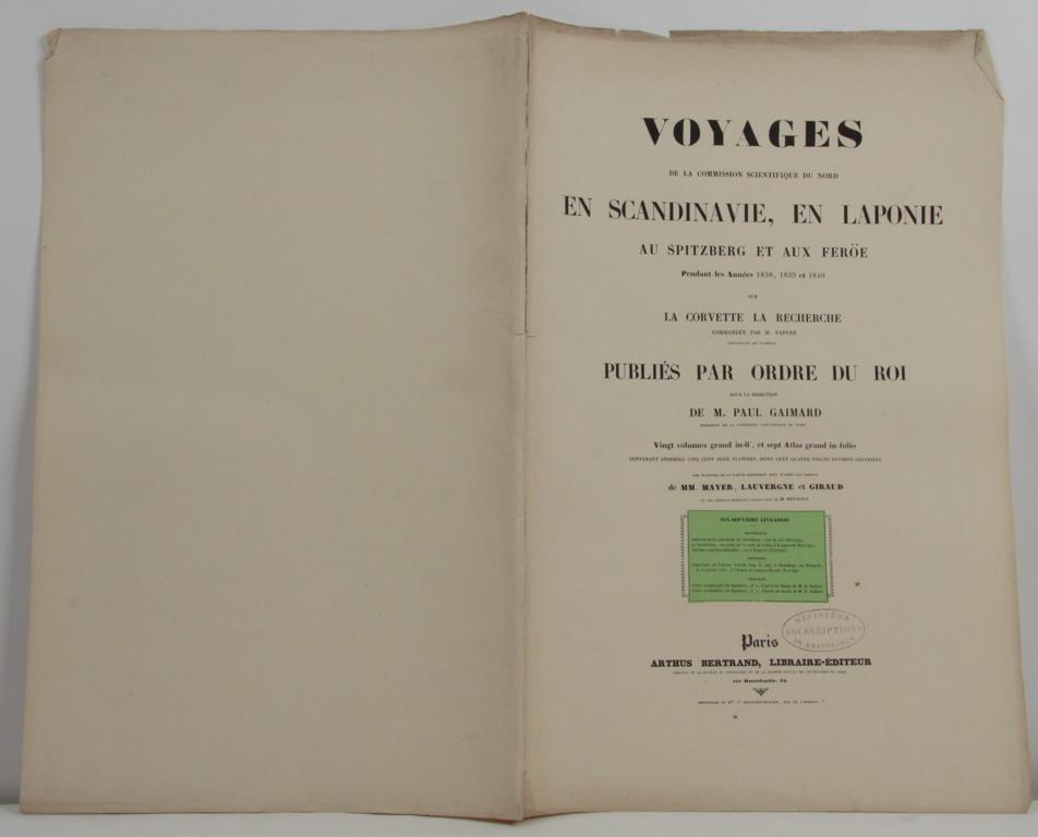 Voyages de la commission scientifique du nord en Scandinavie, en Laponie, au Spitzberg et aux Feröe, tome 17_0