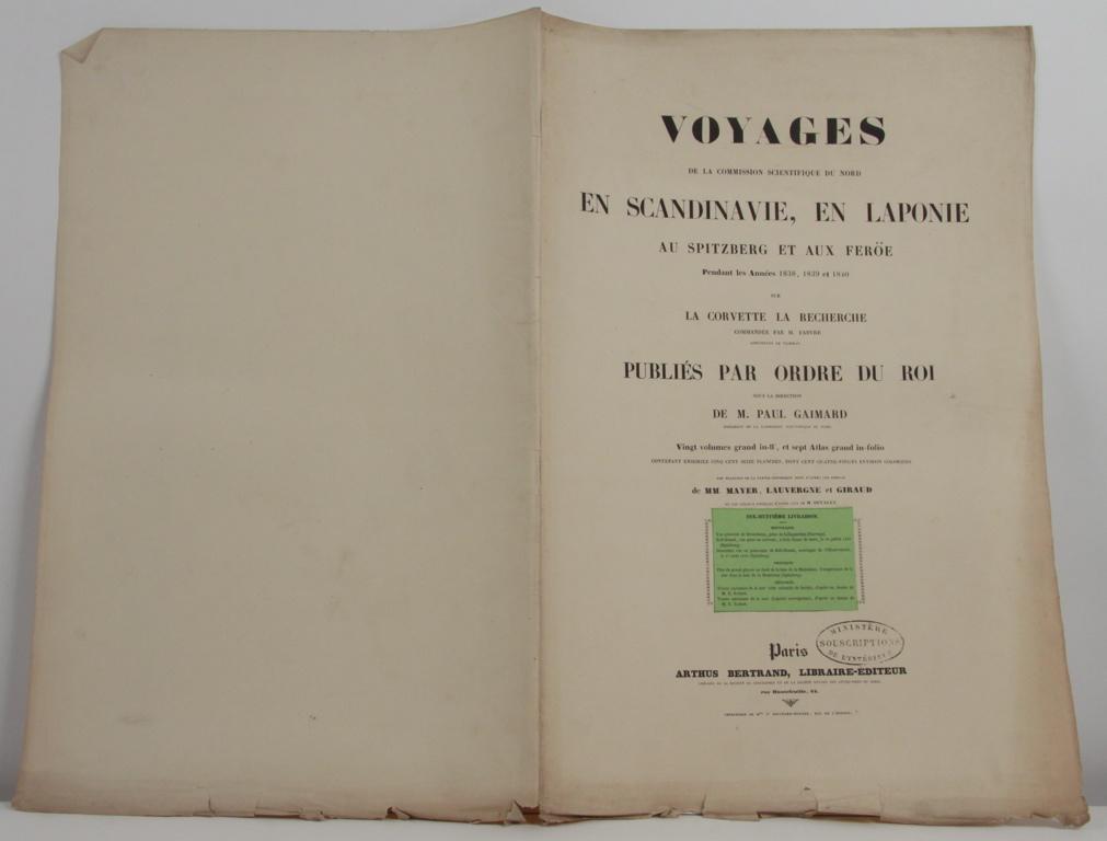 Voyages de la commission scientifique du nord en Scandinavie, en Laponie, au Spitzberg et aux Feröe, tome 18_0