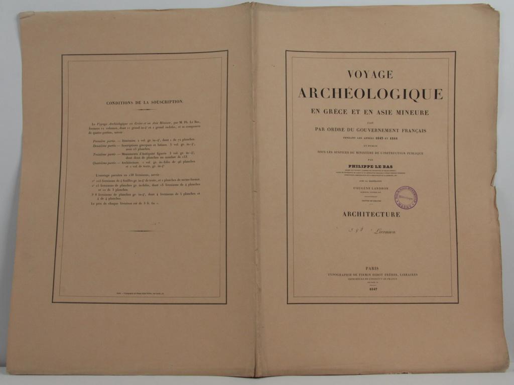 Voyage archéologique en Grèce et en Asie Mineure, 1847, 384e livraison_0