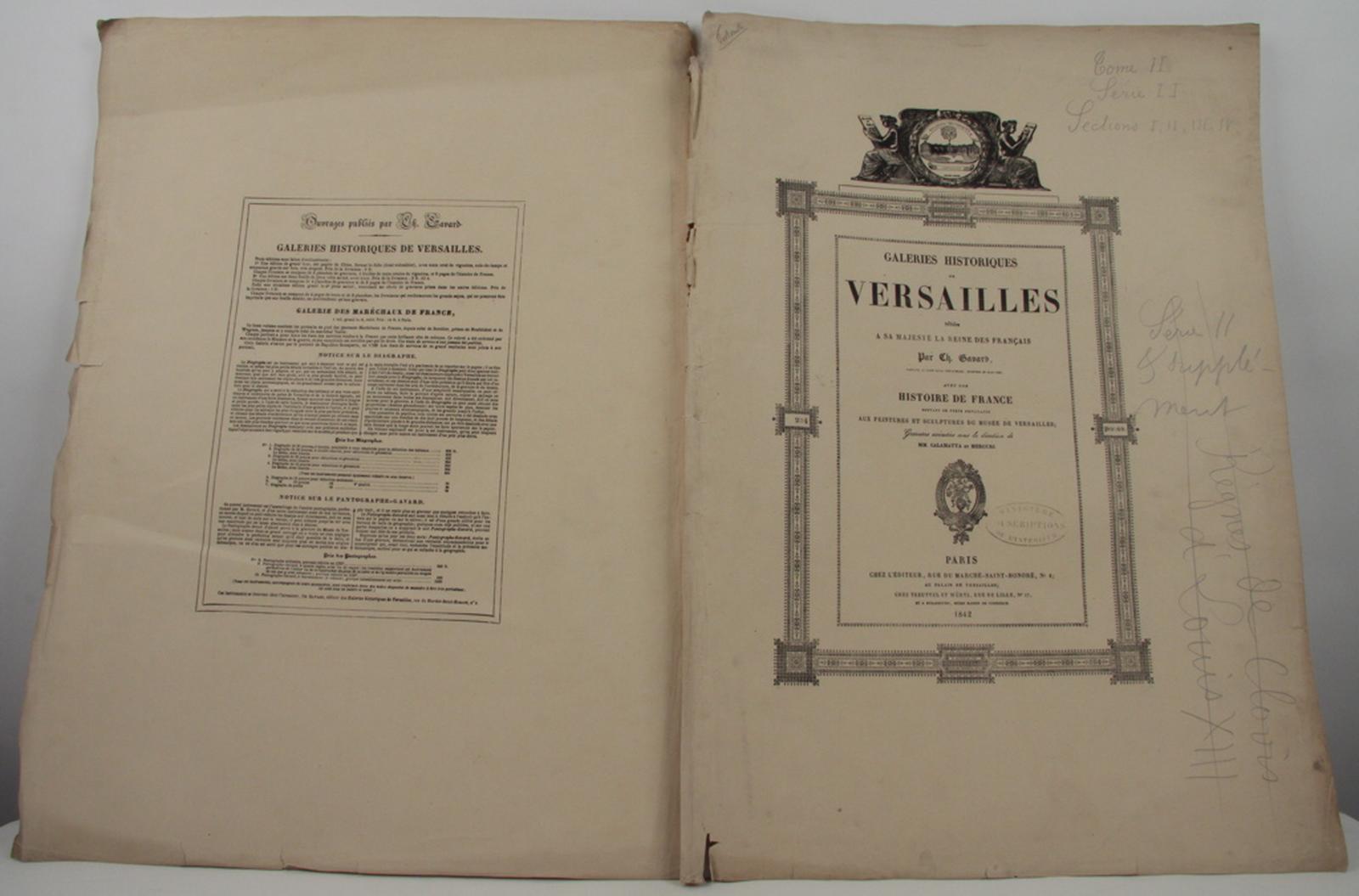 Galerie historique de Versailles, tome II, série II_0