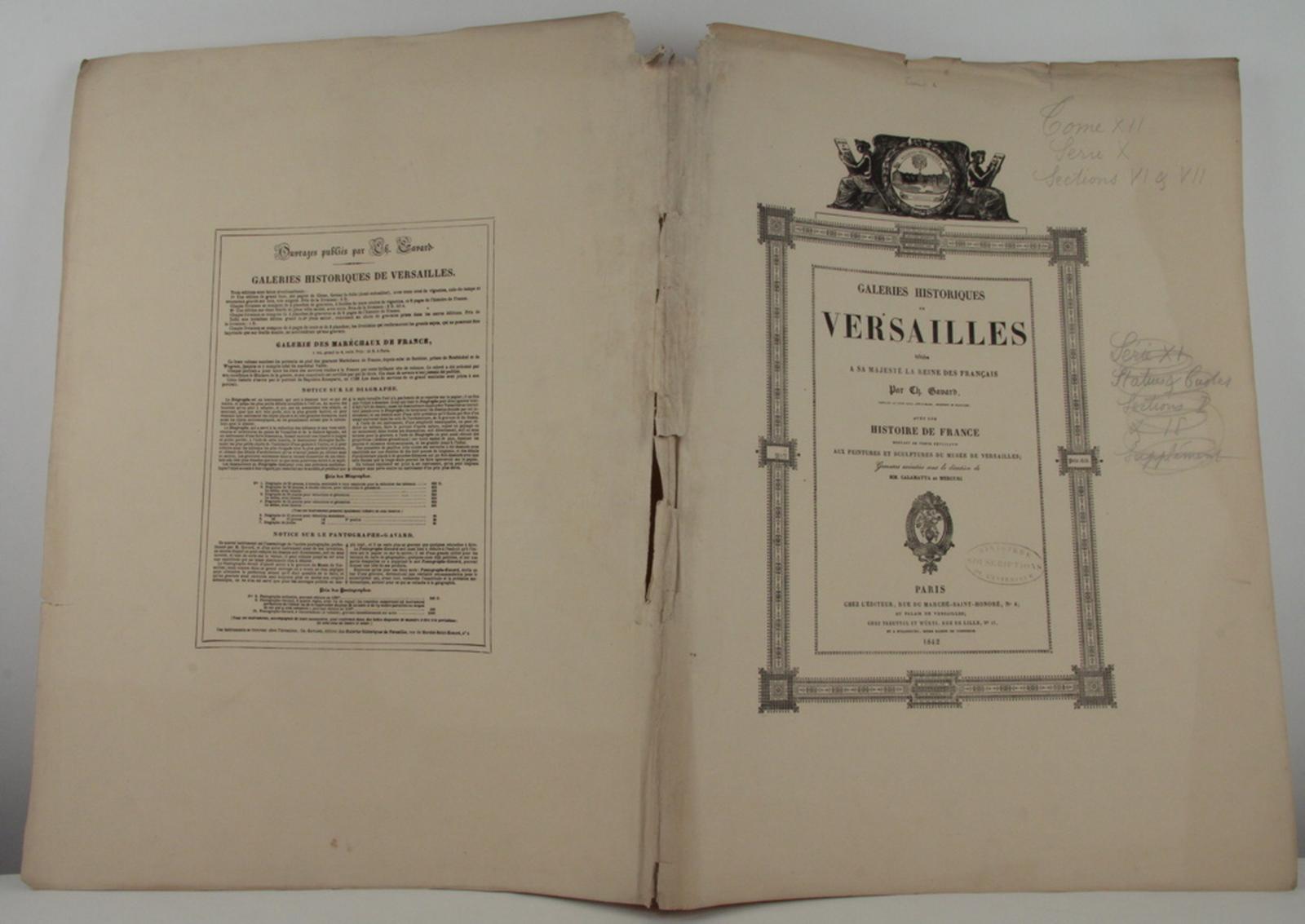 Galerie historique de Versailles, tome XII, série X_0
