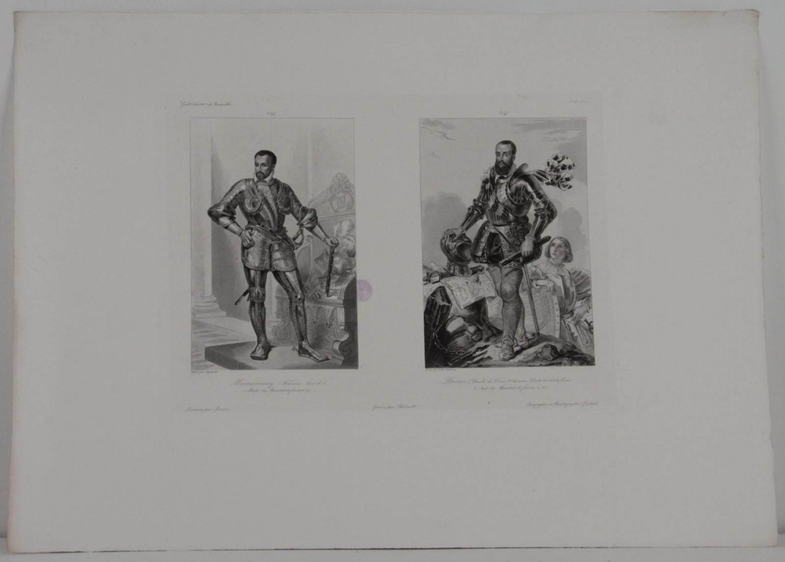 Galerie historique de Versailles, Portrait de François de Montmorency et de Charles de Cossé de Brissac_0