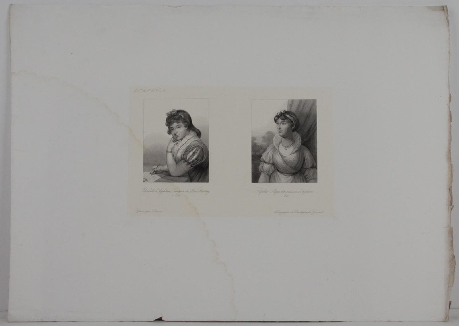 Galerie historique de Versailles, Portrait de Elisabeth d'Angleterre et de Sophie Auguste_0