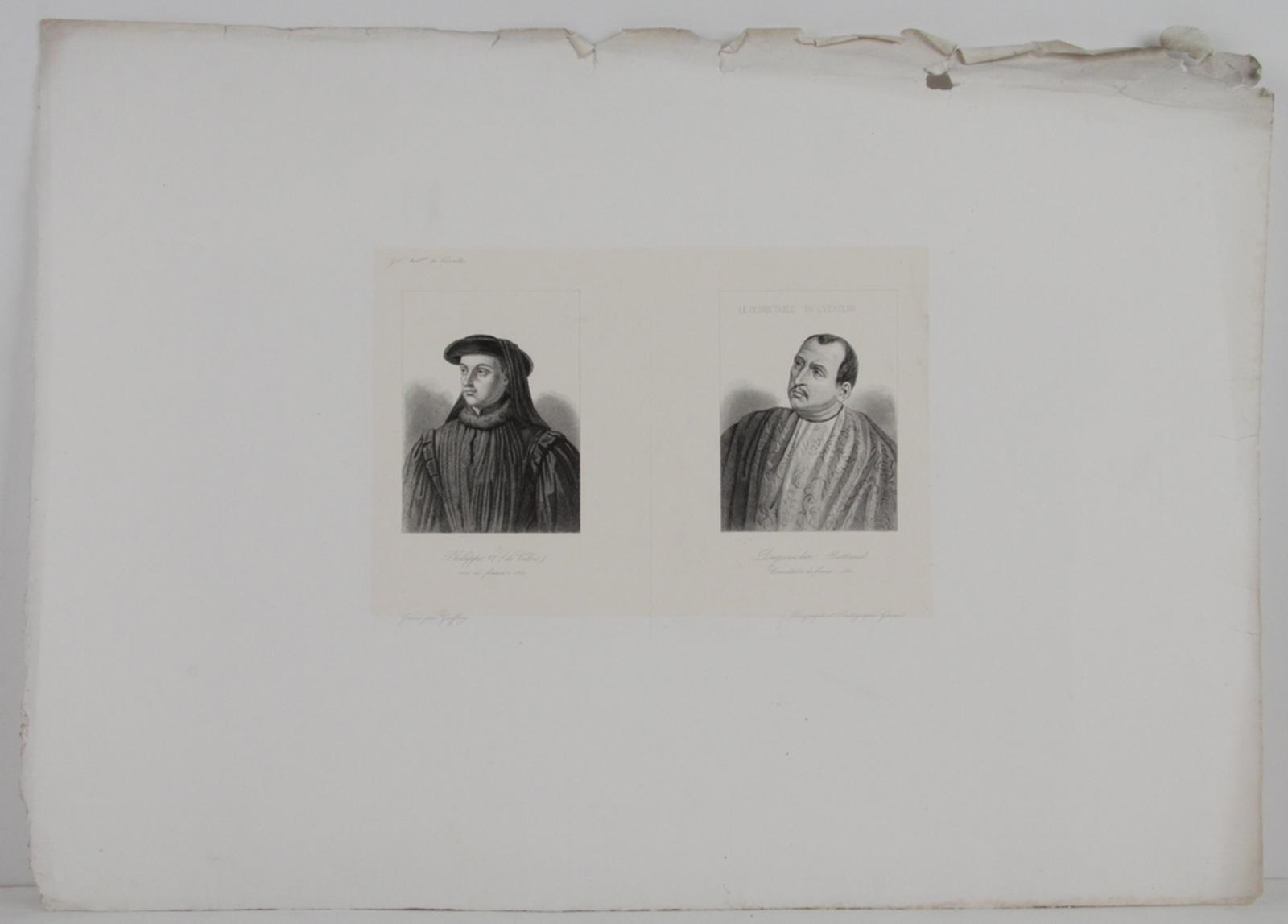 Galerie historique de Versailles, Portrait de Philippe VI et de Bertrand Duguesclin_0