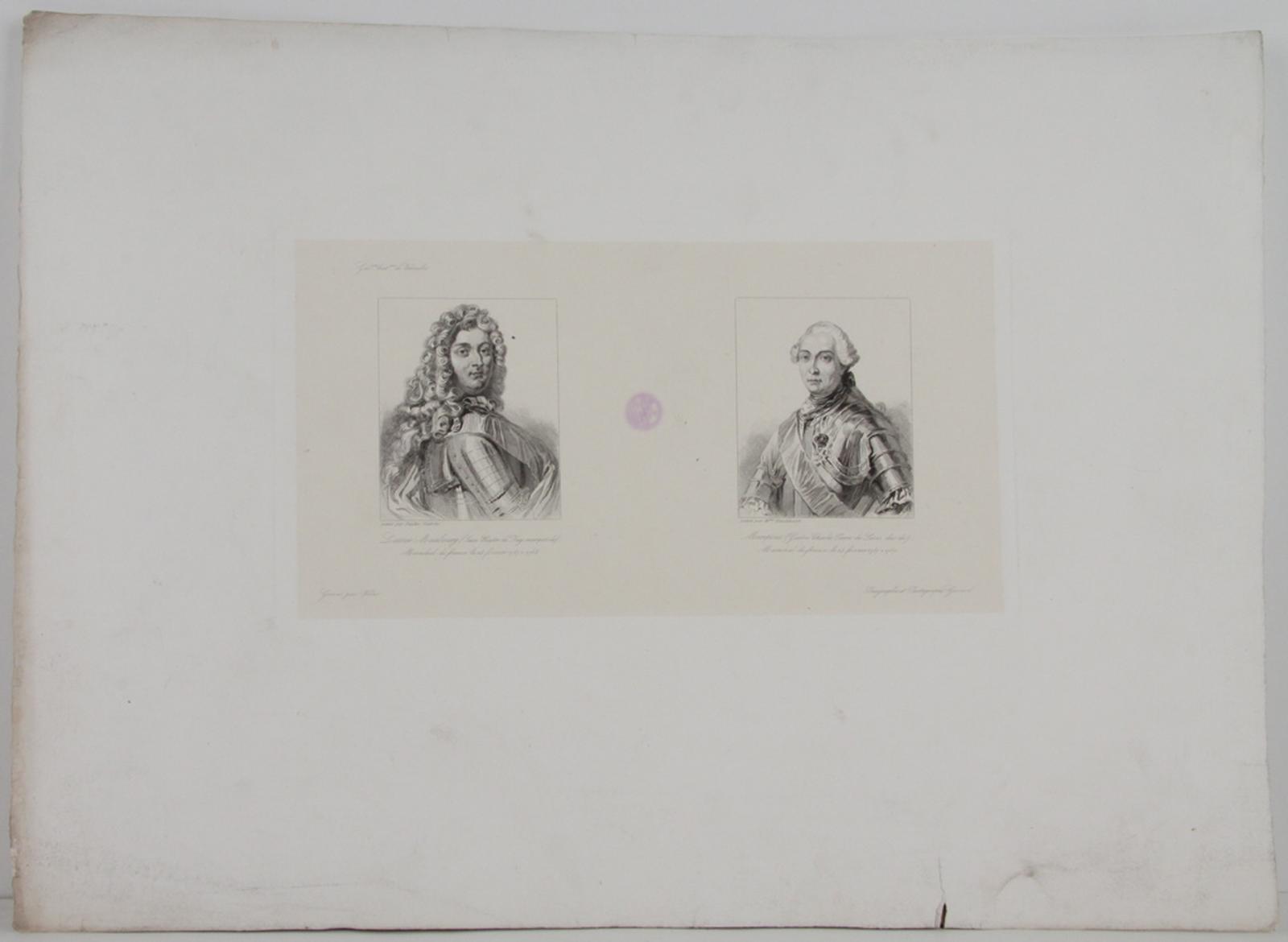 Galerie historique de Versailles, Portrait de Jean Hector de Fay et de Gastons Charles Pierre de Lévis_0