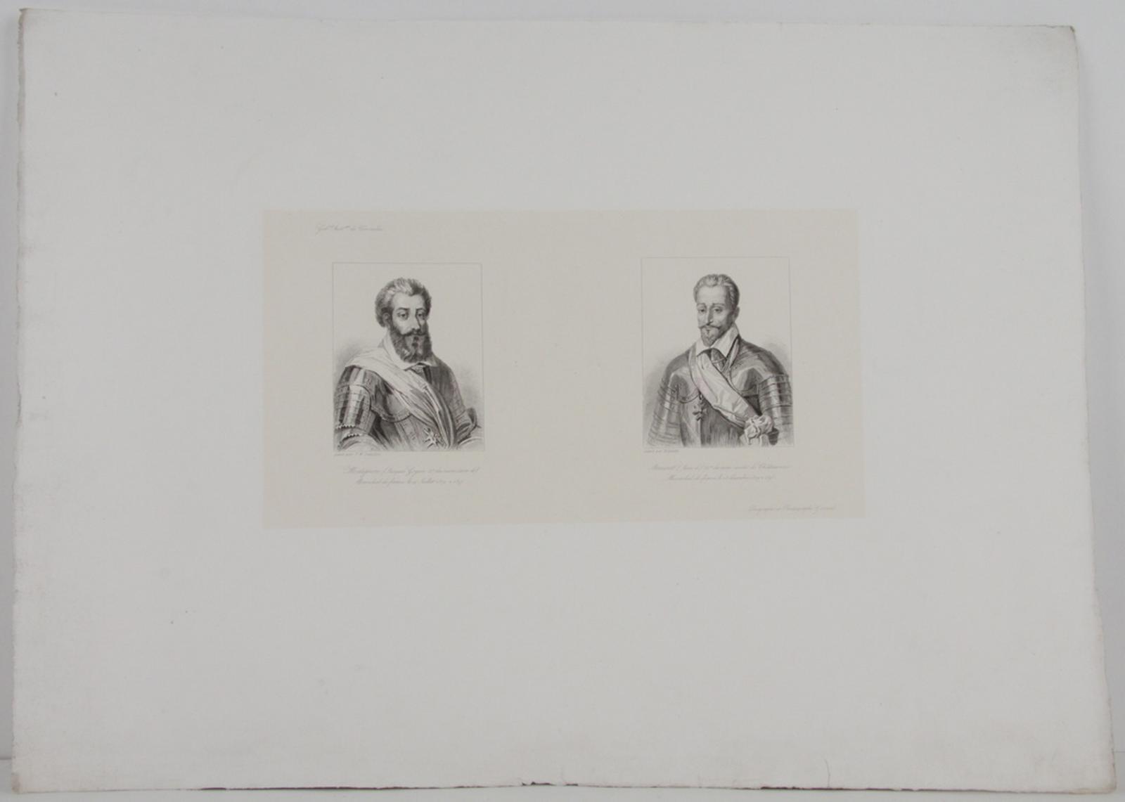 Galerie historique de Versailles, Portrait de Jacques Goyon 2ème du nom et de Jean d'Aumont 6ème du nom_0
