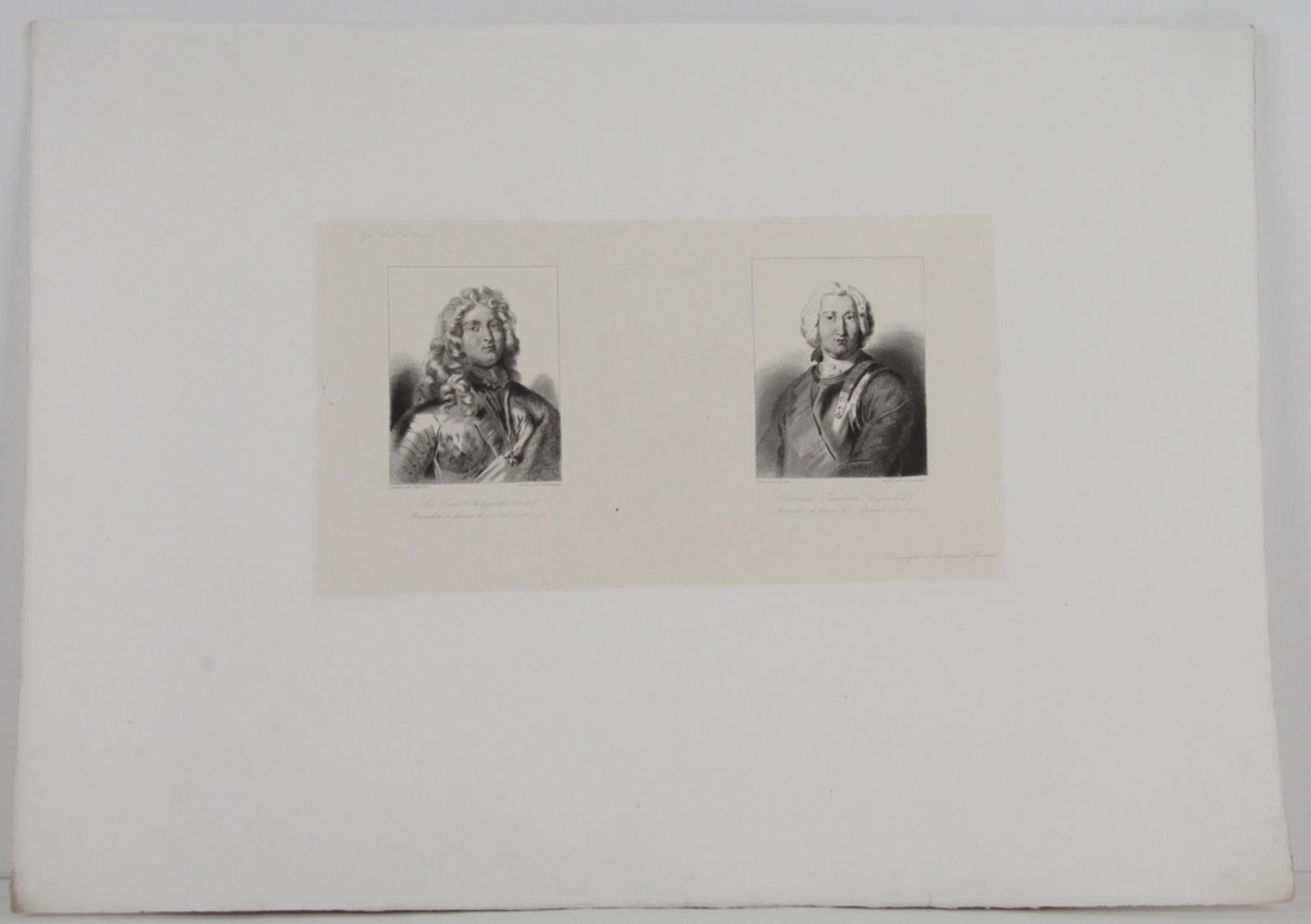 Galerie historique de Versailles, Portrait de Philippe Charles de La Fare et de Gaspard de Clermont-Tonnerre_0
