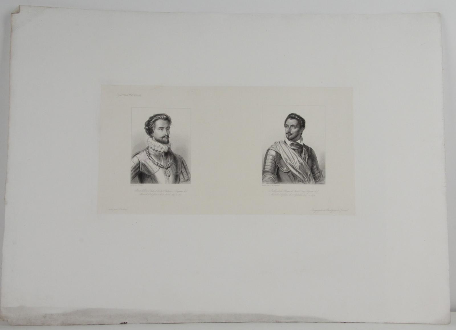 Galerie historique de Versailles, Portrait de Imbert de la Platière et de Roger de Saint Lary_0