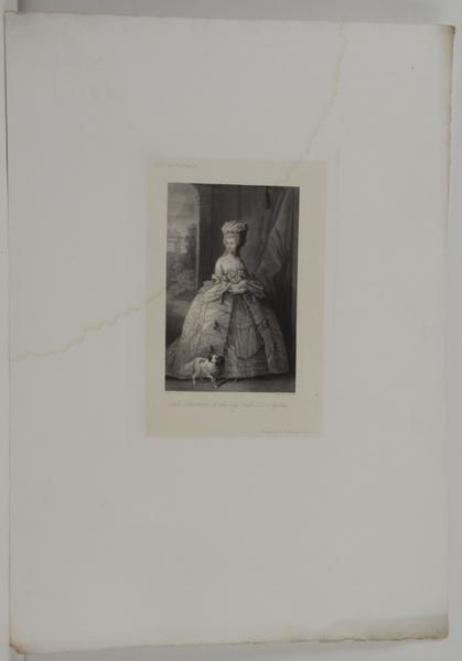 Galerie historique de Versailles, Portrait de Sophie Charlotte de Meklembourg Strelitz_0