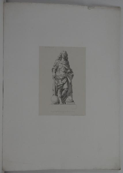 Galerie historique de Versailles, statue de Louis de Bourbon Condé, Антуан Куазево, 1839-1848