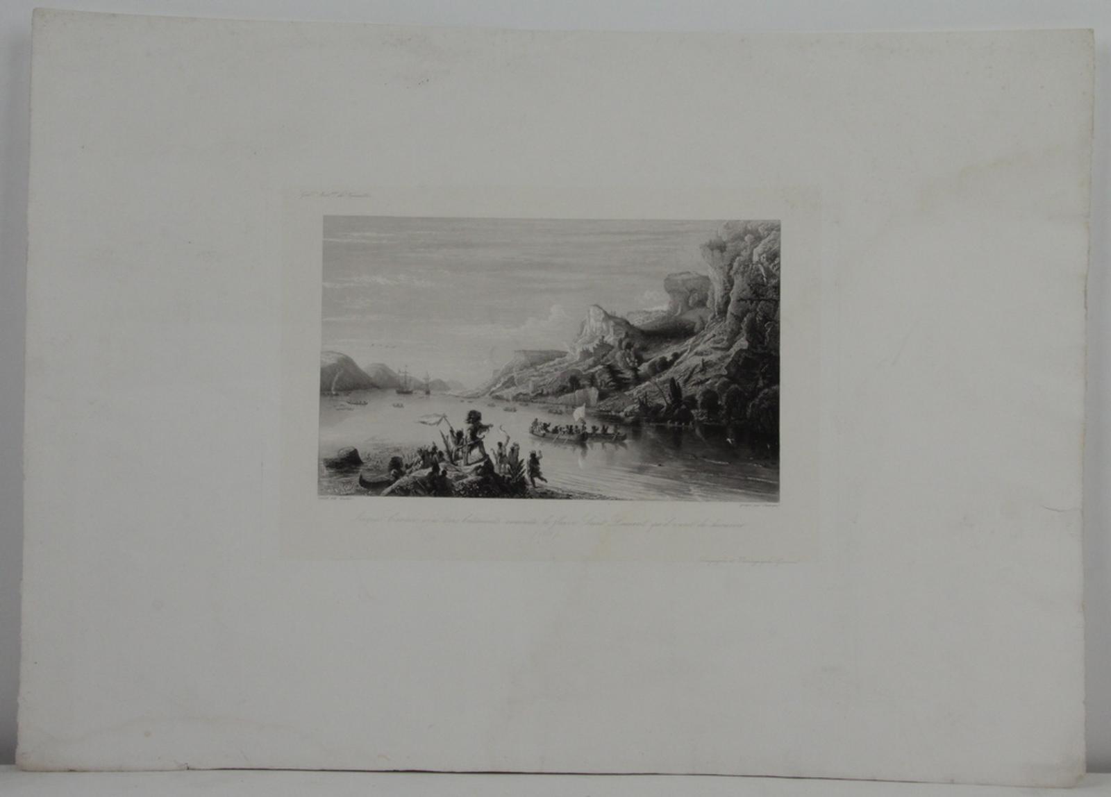 Galerie historique de Versailles, Jacques Cartier remontant le Saint-Laurent_0