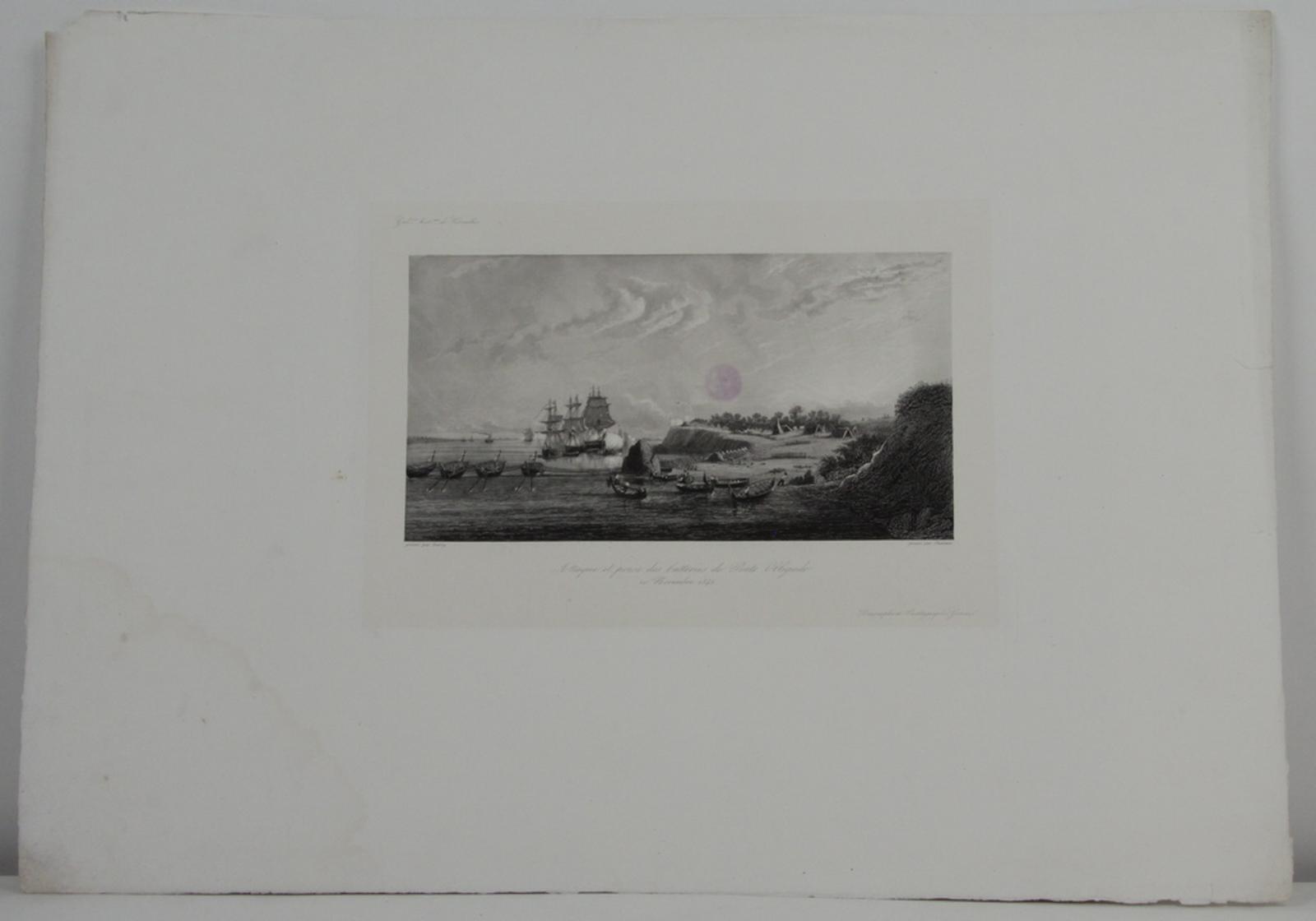 Galerie historique de Versailles, attaque et prise des batteries de Ponto Obligado, François Barry, 1839-1848