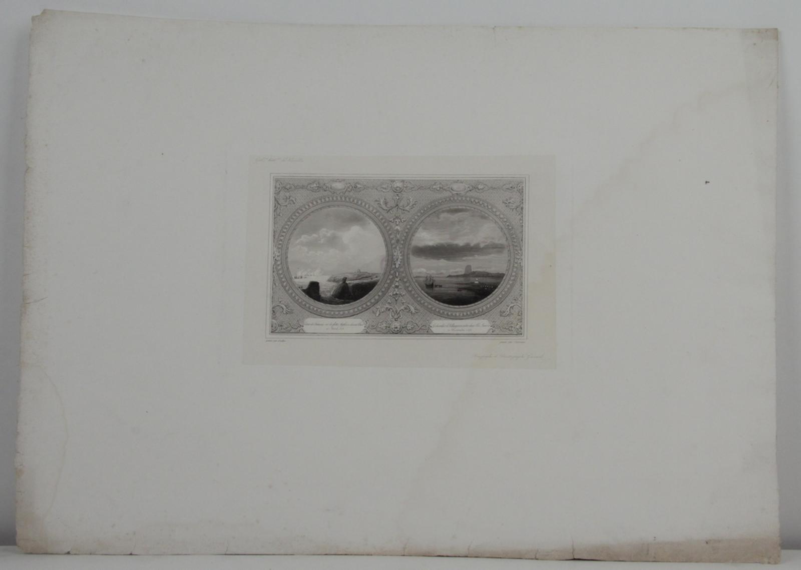 Galerie historique de Versailles, victoire des Français sur la flotte Anglaise devant Brest et le chevalier de Villegagnon entre dans Rio Janeiro_0
