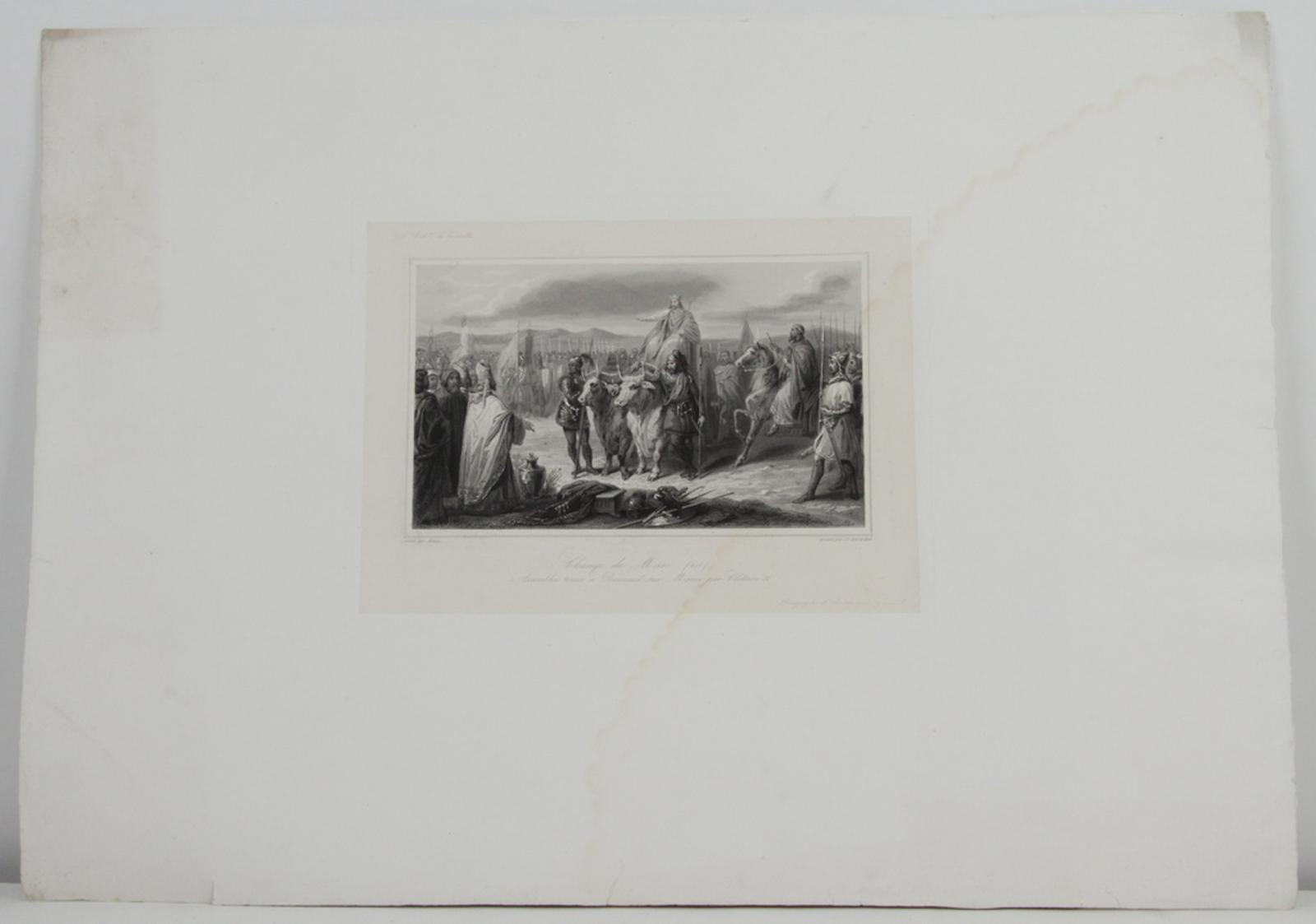 Galerie historique de Versailles, Assemblée tenue à Bonneuil-sur-Marne par Clotaire II_0