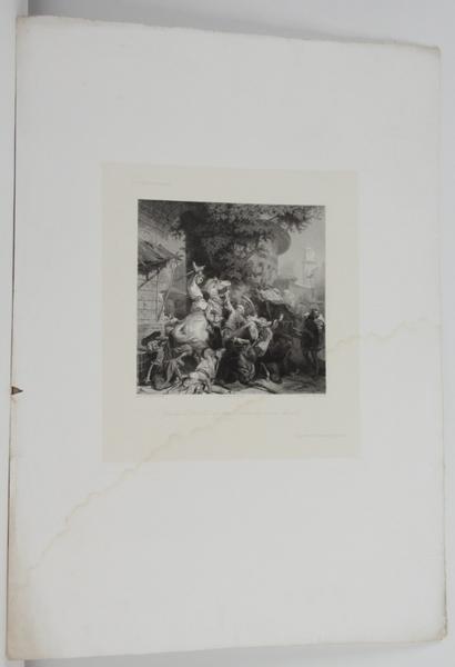 Galerie historique de Versailles, Gaucher de Châtillon défend seul l'entrée d'une rue de Munich_0