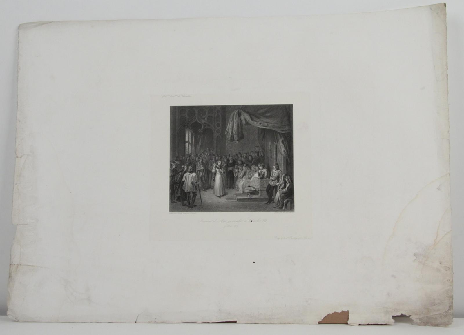 Galerie historique de Versailles, Jeanne d'Arc présentée à Charles VII_0