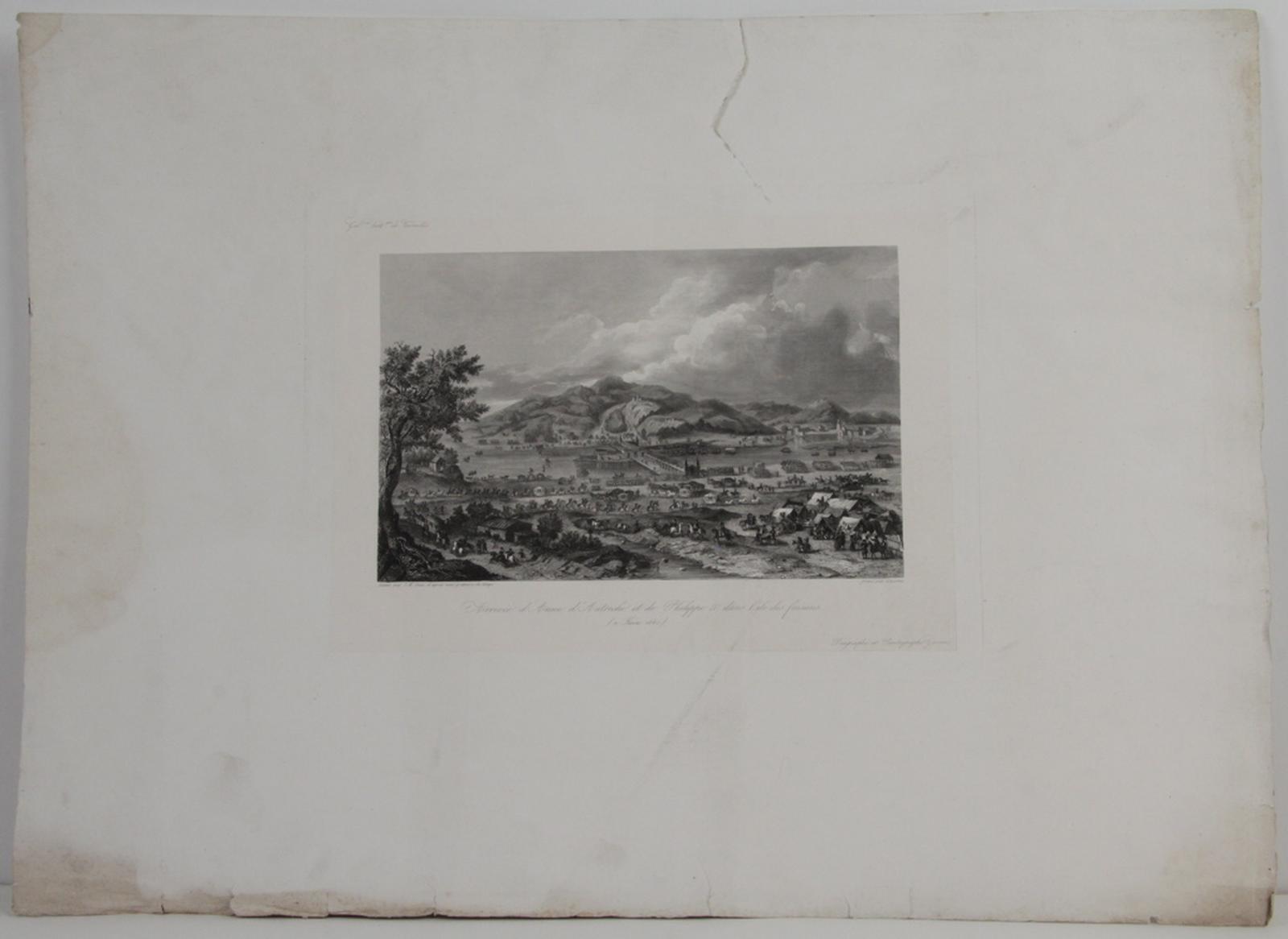 Galerie historique de Versailles, arrivée d'Anne d'Autriche et de Philippe IV dans l'île des faisans, Julien Michel Gue, 1839-1848