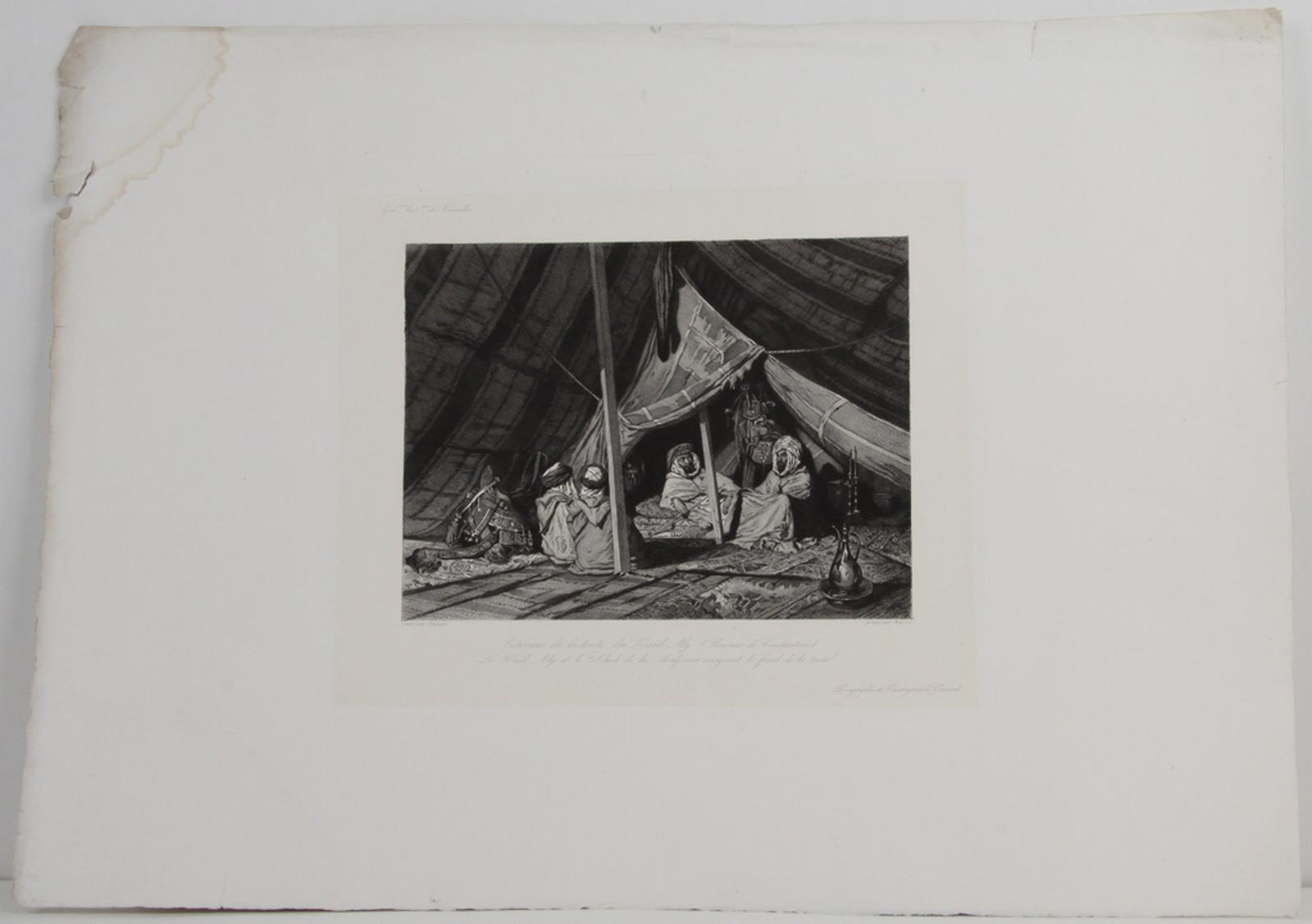 Galerie historique de Versailles, intérieur de la tente du Kaïd Aly_0