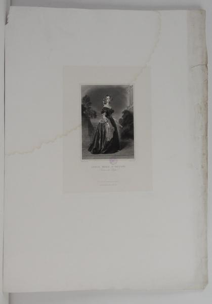 Portrait de Louise Marie d'Orléans, Franz Xaver Winterhalter, 2e quart 19e siècle, 3e quart 19e siècle