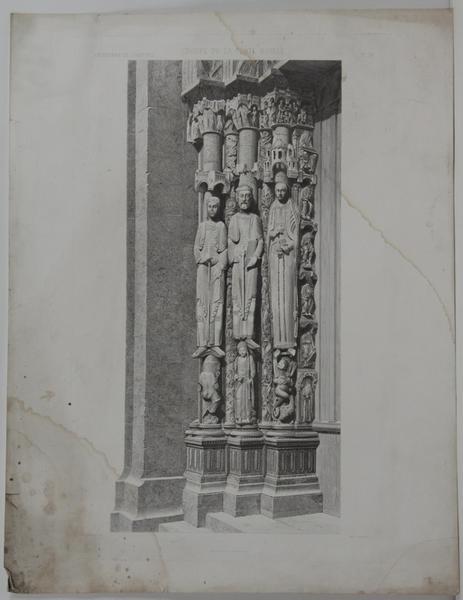 Cathédrale de Chartres, façade occidentale, porte royale_0