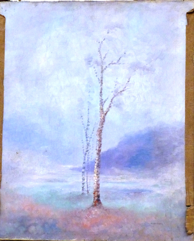 Étude d'arbre nu, Alfred Boucher, 2e moitié 19e siècle, 1ère moitié 20e siècle