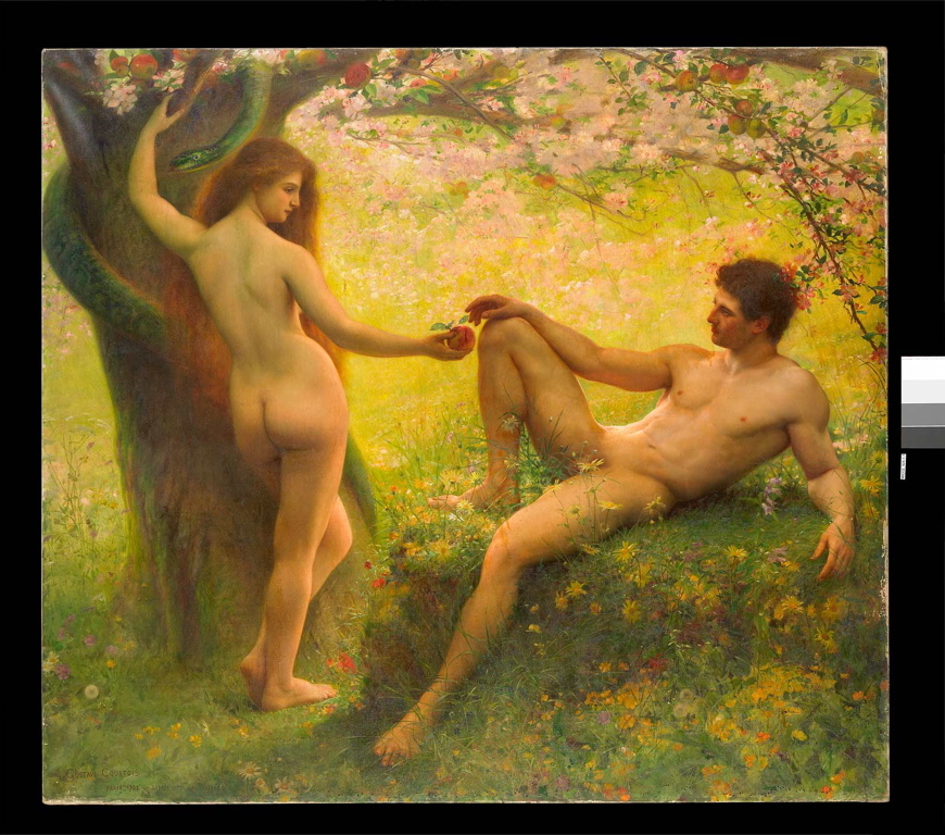 Adam et Ève ; Le Paradis terrestre_0