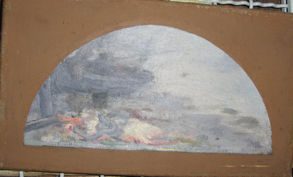 Banc de poissons sur un étal, Jean-Adolphe Chudant, 2e moitié 19e siècle, 1ère moitié 20e siècle