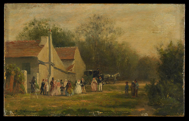 Scène de mariage, Adolphe Martial Potémont