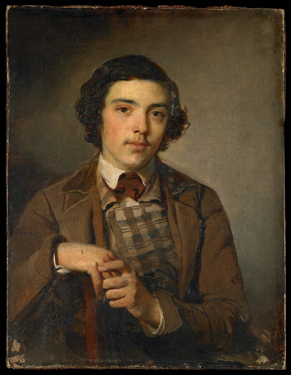 Portrait de Félix Giacomotti à quinze ans, Édouard Baille, 1843 vers
