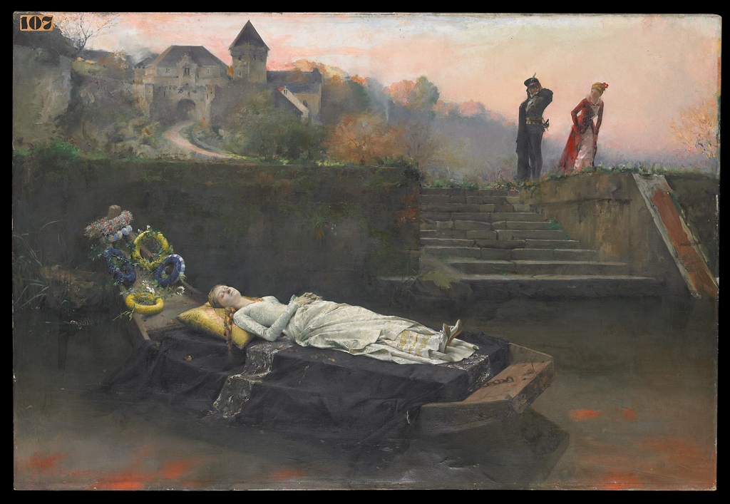 Elaine, Gustave Courtois, 1879