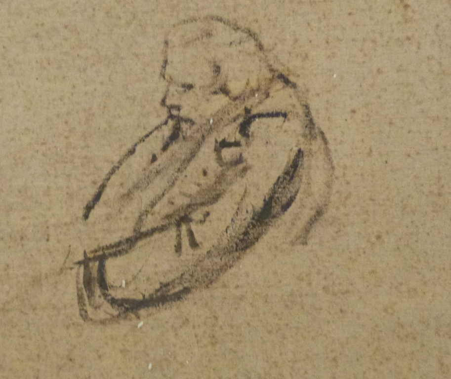 Femme nue sur une peau de panthère ; Bacchante_1