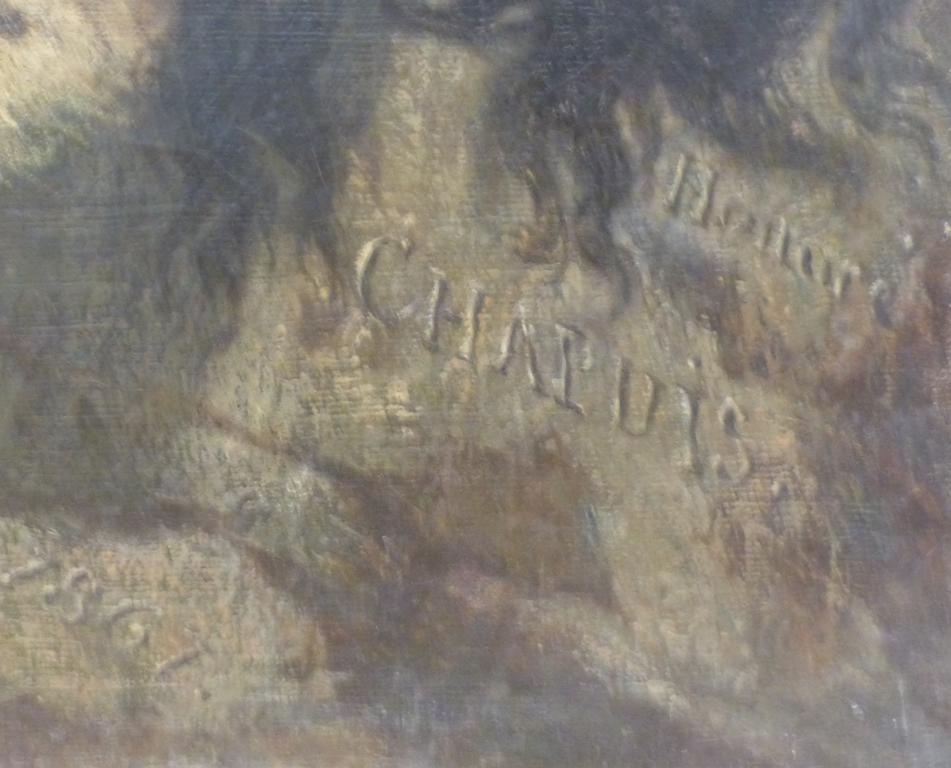 Femme nue sur une peau de panthère ; Bacchante_2