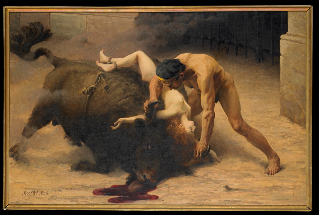 Lygie délivrée par Ursus, Joseph Aubert