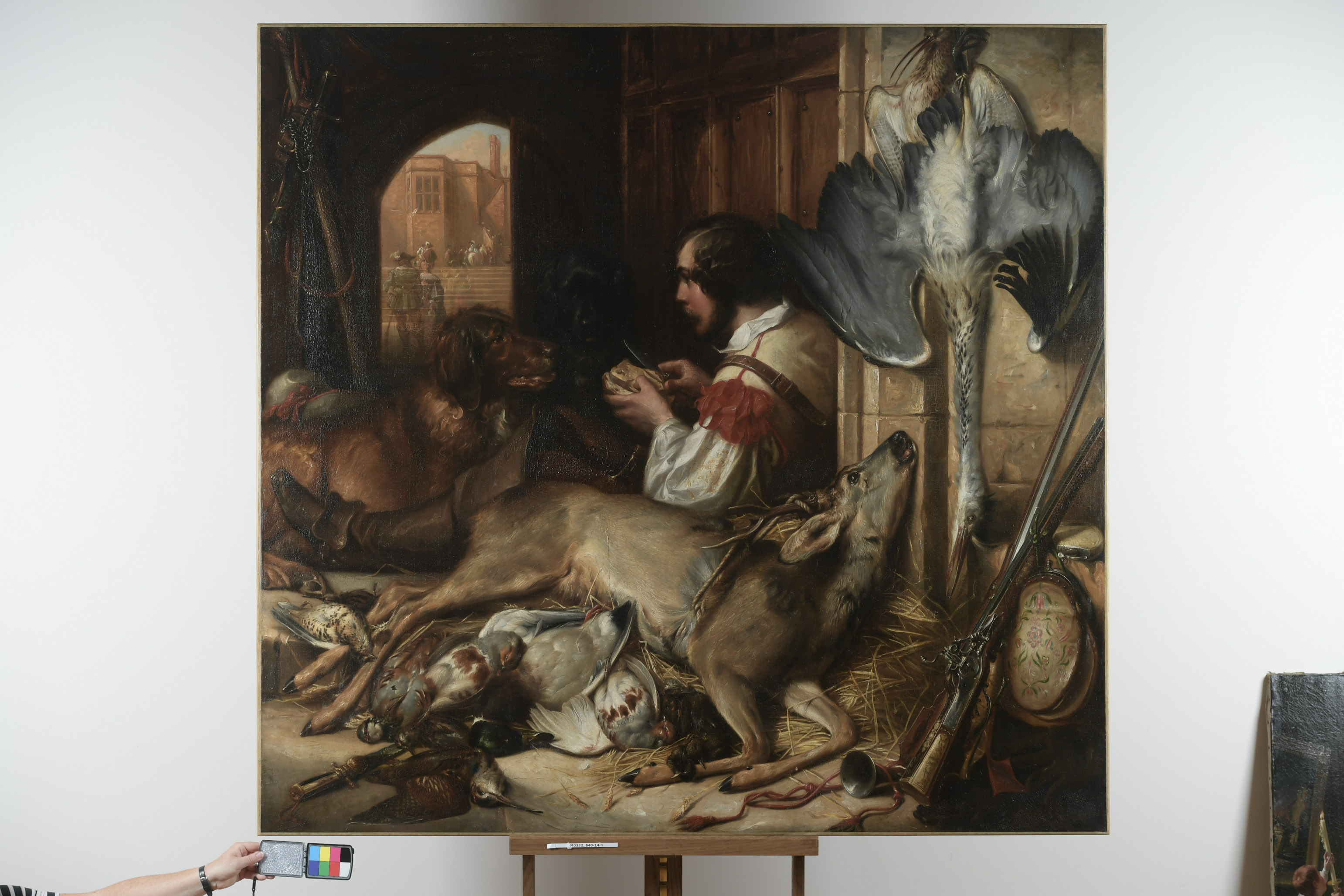 Retour de chasse, Thomas Jones Barker, 1839 vers