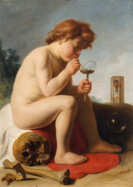 Enfant faisant des bulles de savon_0
