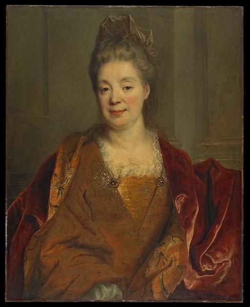 Portrait de Mme Titon du Tillet, née Marguerite-Angélique Becaille (1656 - 1721), Nicolas de Largilliere, 18e siècle