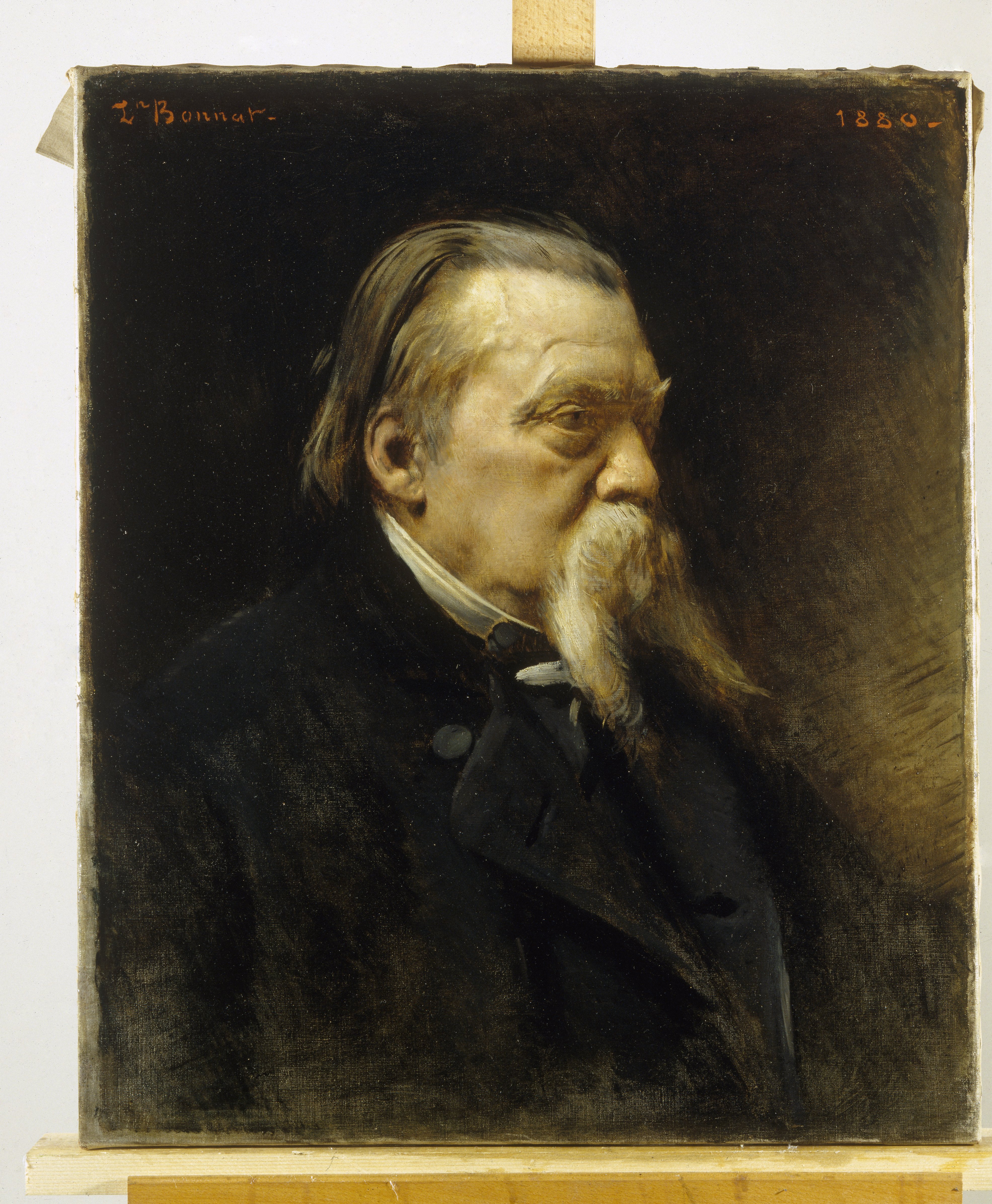 Portrait de Jean Gigoux, Léon Bonnat, 1880