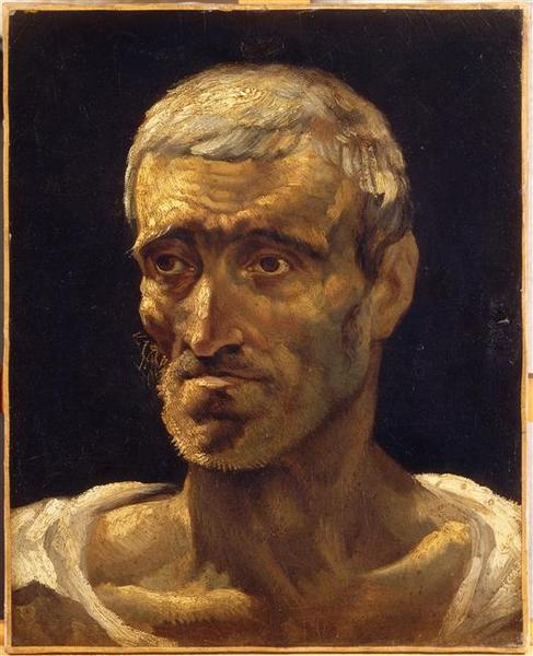 Portrait d'un naufragé, Théodore Géricault, 1817 vers,1819 vers