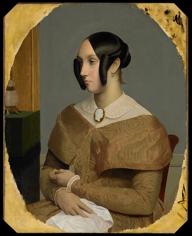 Portrait de jeune femme_0