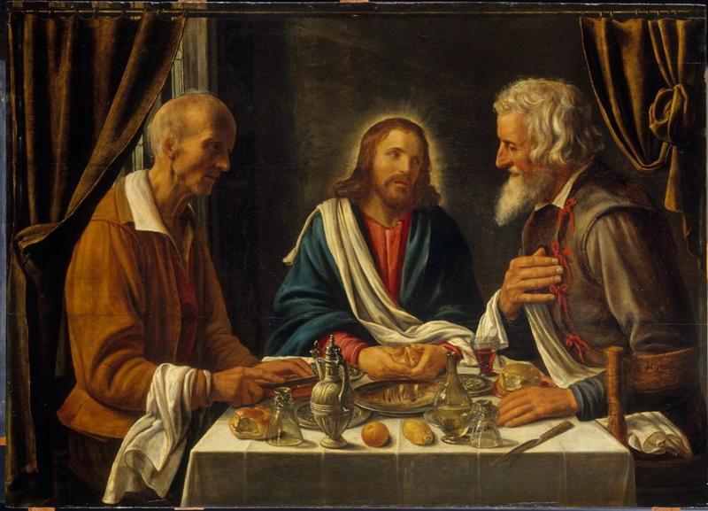 Le Christ et les pèlerins d'Emmaüs_0