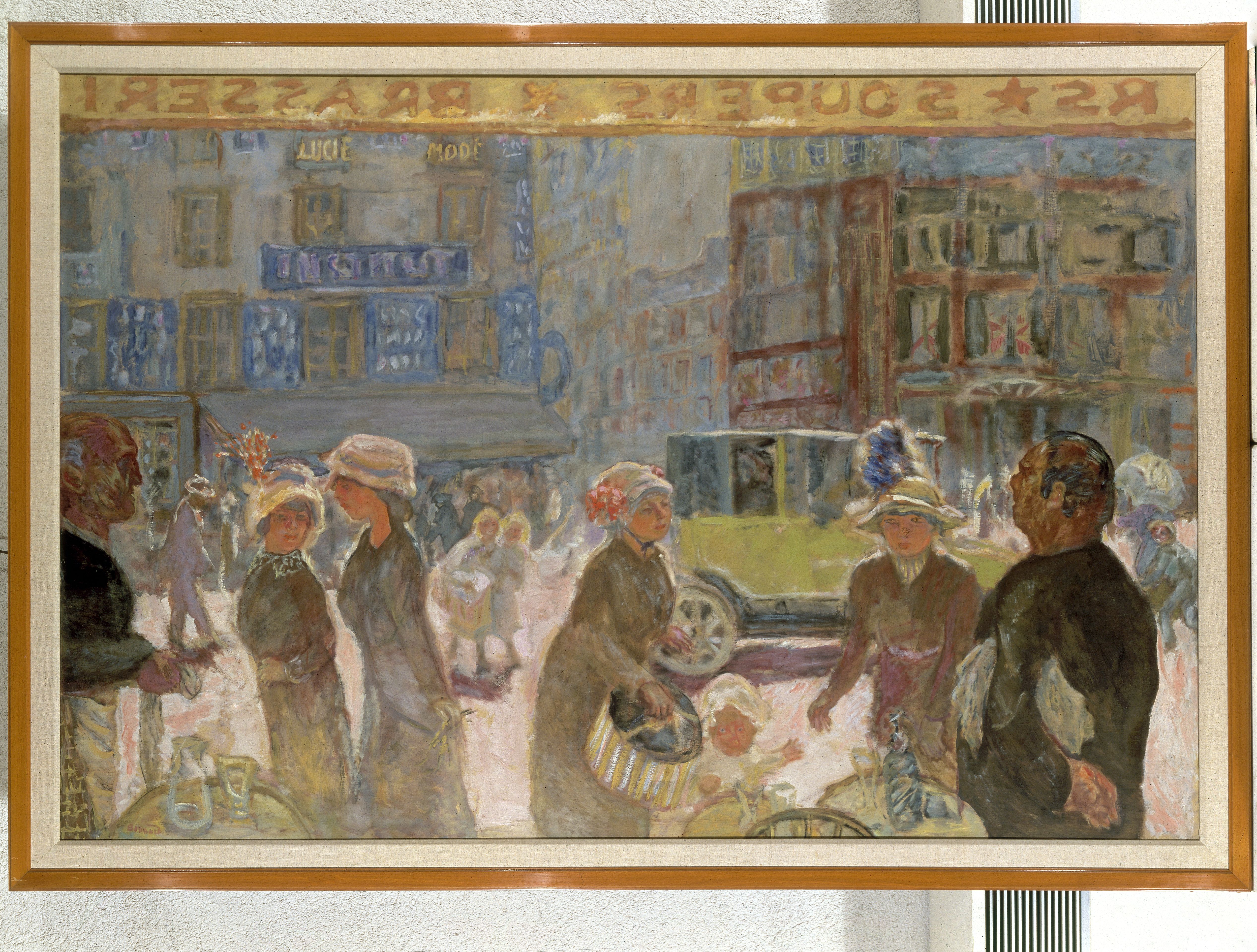 La Place Clichy, Pierre Bonnard, 1912