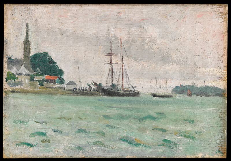 Marine à Douellan, Jean Puy, 1933