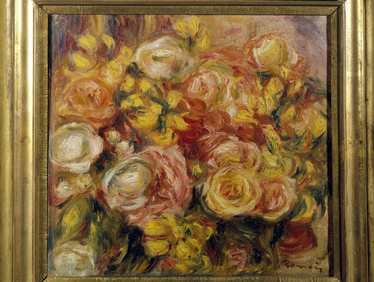 Roses, Auguste Renoir, 1915