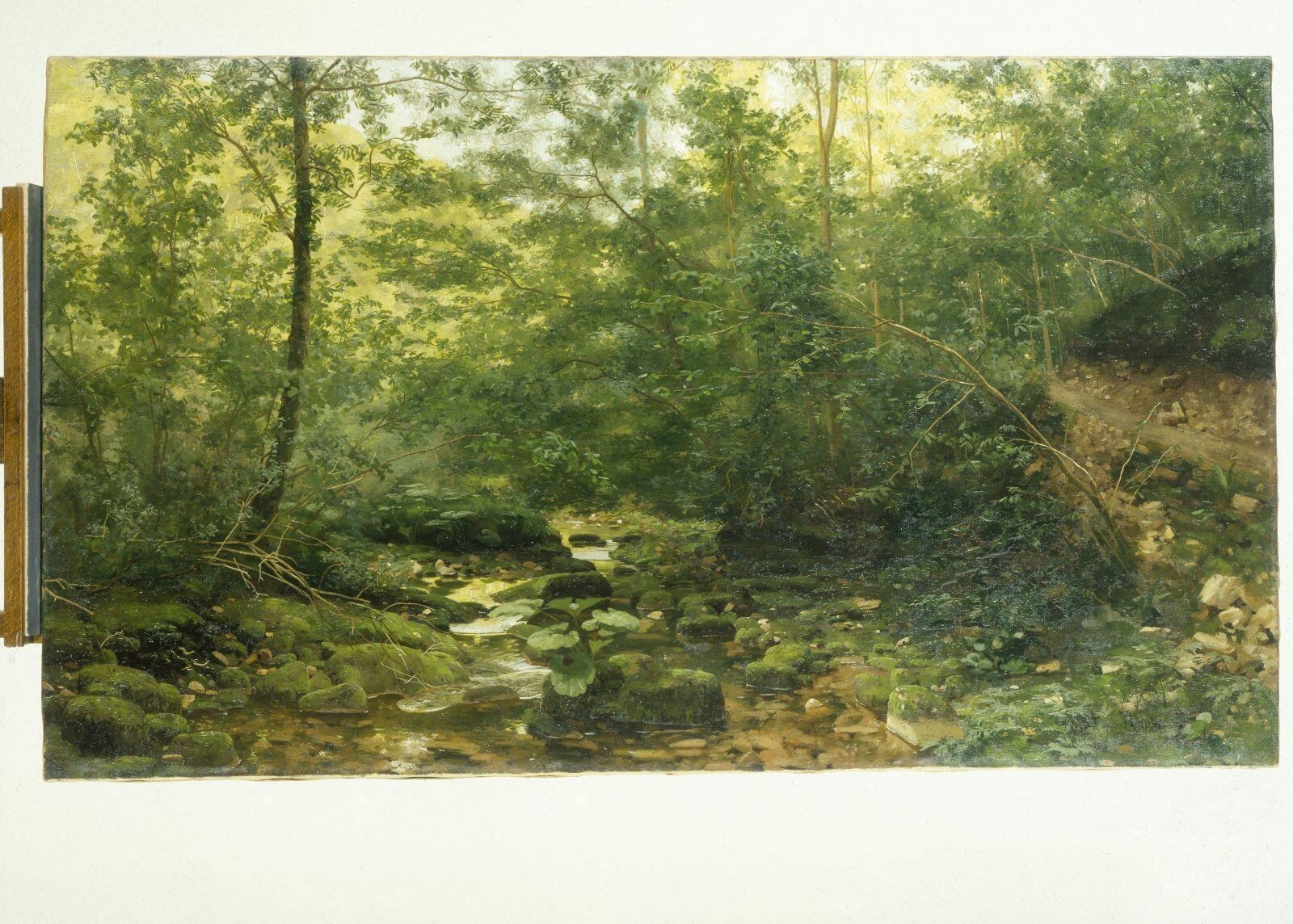 Le Ruisseau Sarrazin à Nans-sous-Sainte-Anne, Alexandre Rapin, 1867