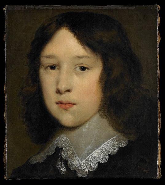 Portrait de jeune homme, Cornelis Janssens van Ceulen, 17e siècle