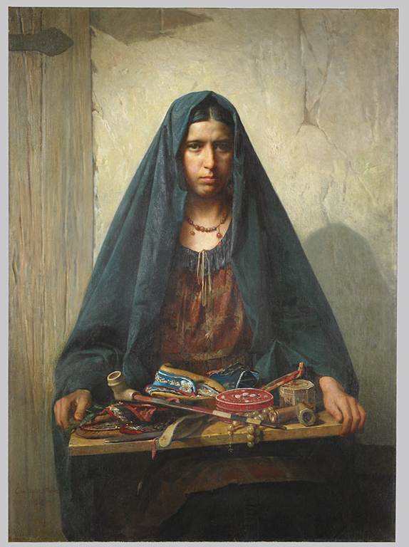 Femme iroquoise d'Amérique du Nord_0